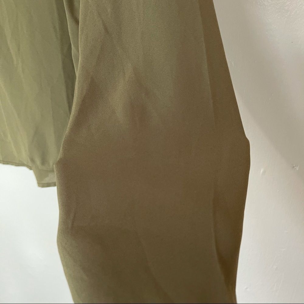 Green Long Sleeve Shirt Forever 21 - Picture 3 of 6